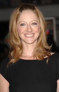 Judy Greer at the "27 Dresses" premiere.