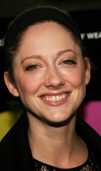 Judy Greer at the premiere of "The TV Set."
