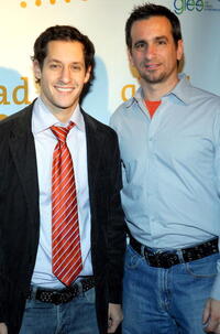 Jeremy Glazer and Neil Giuliano at the GLAAD Media Nominations Announcement during the 2007 Sundance Film Festival.