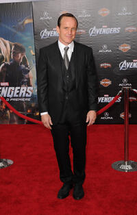 Clark Gregg at the California premiere of "Marvel's The Avengers."
