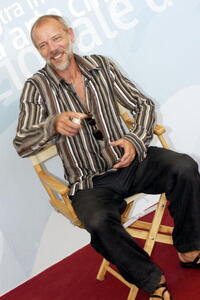 Pascal Greggory at the photocall for "Raja" at the 60th Venice Film Festival.