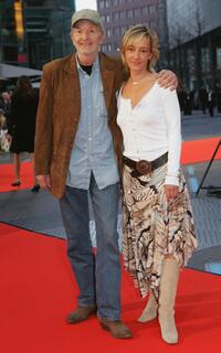 Michael Gwisdek and Gabriela Lehmann at the German premiere of "The Interpreter."