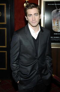 Jake Gyllenhaal at the premiere of “Jarhead” in New York City. 