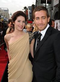 Gemma Arterton and Jake Gyllenhaal at the Los Angeles premiere of "Prince Of Persia: The Sands Of Time."