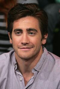 Jake Gyllenhaal at the MTV's Total Request Live.