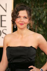 Maggie Gyllenhaal at the 64th Annual Golden Globe Awards.