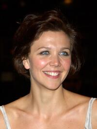Maggie Gyllenhaal at the American Civil Liberties Union's Freedom Concert after party.