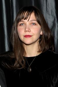 Maggie Gyllenhaal at the 2007 New York Film Critic's Circle Awards.