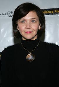 Maggie Gyllenhaal at the opening night of "Happy Endings" during the 2005 Sundance Film Festival.