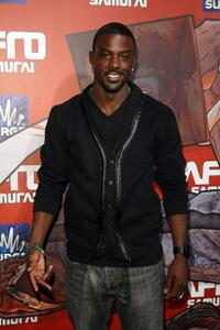 Lance Gross at the Afro Samurai Video Game Launch party .