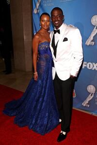 Lance Gross and Guest at the 40th NAACP Image Awards.