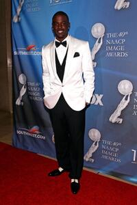Lance Gross at the 40th NAACP Image Awards.