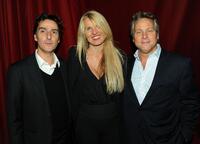 Yvan Attal, producer Marina Grasic and Tom O'Malley at the after party of the premiere of "New York, I Love You."