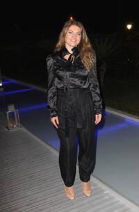 Sophie Guillemin at the opening party of 12th International "Festival des Antipodes" in France.