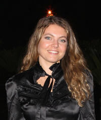 Sophie Guillemin at the opening party of 12th International "Festival des Antipodes" in France.