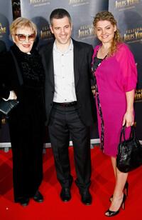Nicole Croisille, Bruno Putzulu and Sophie Guillemin at the Jules Verne Adventure Film Festival.