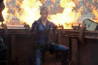 Sienna Guillory as Jill Valentine in "Resident Evil: Retribution."