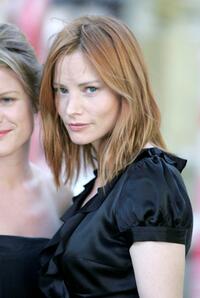 Sienna Guillory at the UK premiere of "Charlie And The Chocolate Factory."