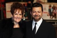 Lorraine Ashbourne and Andy Serkis at the world premiere of "A Bunch Of Amateurs."