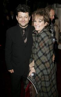 Andy Serkis and his wife Lorraine Ashbourne at the Official BAFTA after show party following The Orange British Academy Film Awards (BAFTAs).