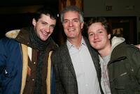 Director Ryan Samul, David Gersh and Tom Guiry at the Gersh Agency Party during the Sundance Film Festival.