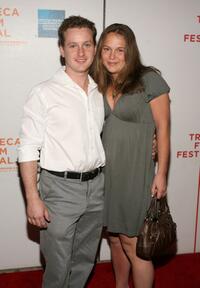 Tom Guiry and Guest at the premiere of "Yonkers Joe" during the 2008 Tribeca Film Festival.