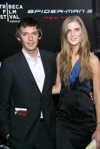 Lucas Haas and his girlfriend at the premiere of "Spider-Man 3."