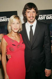 Lukas Haas and Nicole Vicius at the premiere of "Last Days."