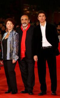 Paola Tiziana Cruciani, Alessandro Haber and Blas Roca-Rey at the premiere of "Christine, Cristina" during the 4th Rome International Film Festival.