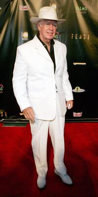 Clu Gulager at the premiere of the "Feast."