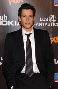 Ioan Gruffudd attends the Spanish premiere of "Fantastic Four." 