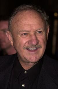 Gene Hackman at the premiere of the film "The Royal Tenenbaums".