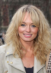 Laura Haddock at the Burberry Prorsum Show during the London Fashion Week Autumn/Winter 2011.