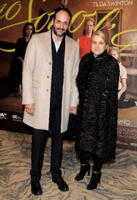 Luca Guadagnino and Silvia Venturini Fendi at the screening of "Io Sono L'Amore."