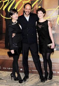 Diane Fleri, Luca Guadagnino and Alba Rohrwacher at the screening of "Io Sono L'Amore."