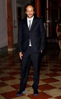 Luca Guadagnino at the Uomo Vogue Hosts Dinner For Quentin Tarantino during the 67th Venice International Film Festival.