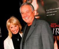 Bob Gunton and Guest at the premiere of "Fracture."