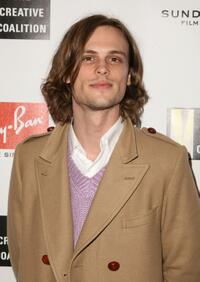 Matthew Gray Gubler at the Ray Ban Visionary Awards.