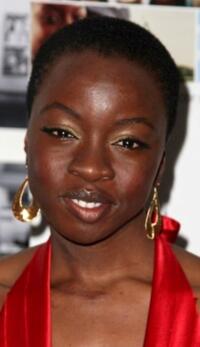 Danai Gurira at the red carpet screening of "The Visitor."