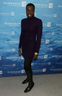 Danai Gurira at the premiere of "The Visitor" during the 2008 Sundance Film Festival.