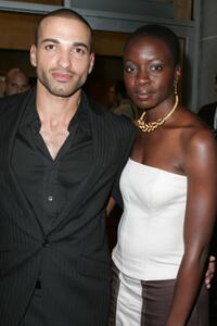 Haaz Sleiman and Danai Gurira at the world premiere of "The Visitor" during the Toronto International Film Festival 2007.