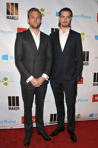 Tobias Santelmann and Pal Sverre Hagen at the Wrap 4th Annual Pre-Oscar Party in California.