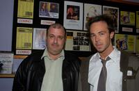 Alex Proyas and Kick Gurry at the premiere of "Garage Days."