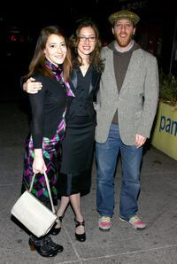 Clea Lewis, Annabelle Gurwitch and Joey Slotnick at the premiere party of "Fired!"