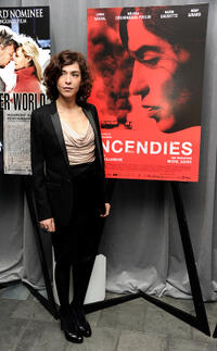 Lubna Azabal at the 83rd Annual Academy Awards.