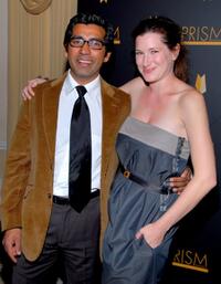 Ravi Kapoor and Kathryn Hahn at the 11th Annual Prism Awards.