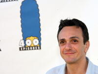 Hank Azaria at The Simpsons 400th Episode Block Party in L.A.