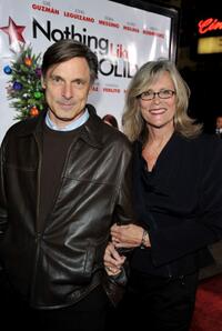 Nicholas Guest and Pamela Guest at the premiere of "Nothing Like The Holidays."