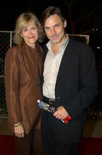 Nicholas Guest and his wife Pamela at the premiere of "Bang, Bang, You're Dead."