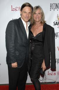 Nicholas Guest and his wife Pamela at the Los Angeles Confidential Magazine's Pre-Emmy Party.